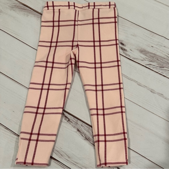Janie and Jack Plaid Ponte Pant (2T) - Picture 4 of 5